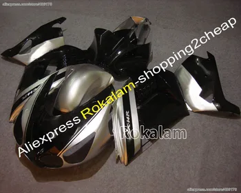 06 07 08 09 10 11 ZX 14R ZX14 тяло за Kawasaki Ninja ZX14R 2006-2011 Сребърен черен мотоциклет обтекатели (леене под налягане)