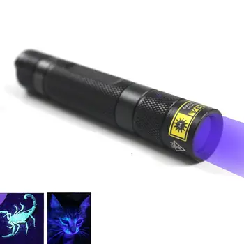 1-100Set 10W UV фенерче 365nm преносимо акумулаторно фенерче Blacklight Scorpion за детектор за урина за домашни любимци Минерал