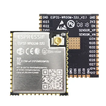 1/10pcs ESP32 ESP32-WROOM-32U Безжичен WiFi + -Compatitle модул IPEX антена Портативен аудио безжичен модул