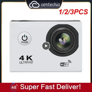 1/2/3PCS екшън камера AIR 4K 30PFS 1080P 4x Zoom WIFI 2 инчова мотоциклетна каска Водоустойчиви видео екшън спортни камери