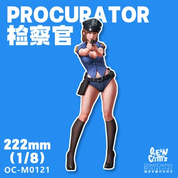1/8 OceanCosmos миниатюри, оригинал, прокурист, полицайка, секси момиче, смола небоядисани Модел комплект фигура GK