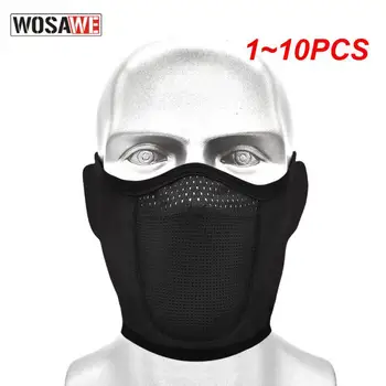  1 ~ 10PCS мотоциклет маска за лице дишаща влага Wicking прахоустойчив ветроупорен колоездене термична маска ски ски