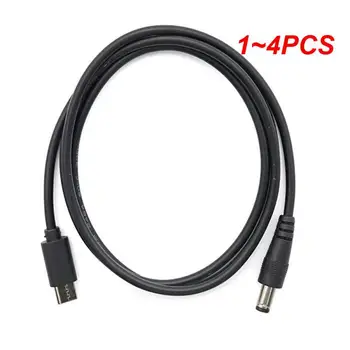 1 ~ 4PCS Тип C към DC Boost кабел DC 5V до 12V WiFi към Powerbank кабел конектор USB кабел Boost конвертор за Wifi рутер модем