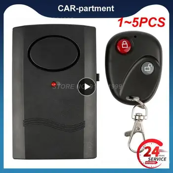  1 ~ 5PCS аларма за мотоциклет мотоциклет скутер против кражба алармена система за сигурност универсално безжично дистанционно управление 120db