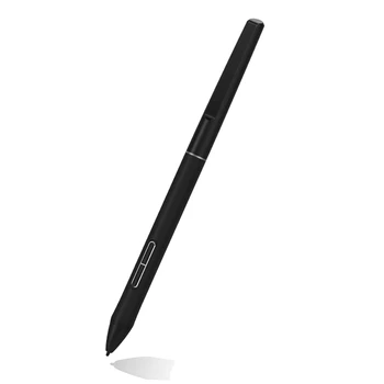 1 бр. PW550S Тънка писалка за рисуване 9.5 мм диаметър черна за Huion Inspiroy 2 / Giano / Keydial / Dial 2, Серия Камвас 22, Серия Камвас 24
