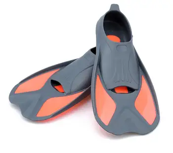 1 чифт детски плавници за плуване 4 размер 30-37 къси плавници Обувки за гмуркане Оборудване за плуване