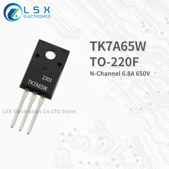 10PCS НОВ Original фабрика директни продажби TK7A65W TO-220F капсулиране N канал MOS поле ефект транзистор 6.8A 650V