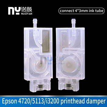 10PCS/партида Еко разтворител амортисьор прозрачен за Epson 4720 i3200 EPS3200 печатаща глава печатаща глава Mimaki JV33 самосвал вмъкване принтер