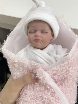 10inch миниатюрни preemie бебе кукла мек силиконов винил реално докосване изкуство направени 3D кожата реалистичен бебе колекционерска кукла