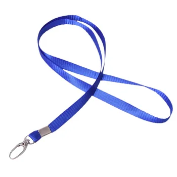 10pcs висящи врат въже за безопасност ремък за име етикет лична карта значка притежателя офис училищни пособия