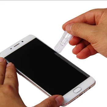 12Pieces White Edge Ремонт Liquid 2.5D дъга Edge Телефон закалено стъкло филм бял