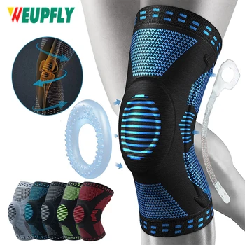 1Pcs компресионна ръкав за коляното, най-добра подкрепа за коляното за спорт, джогинг, артрит и възстановяване от наранявания и др., Мъже и жени