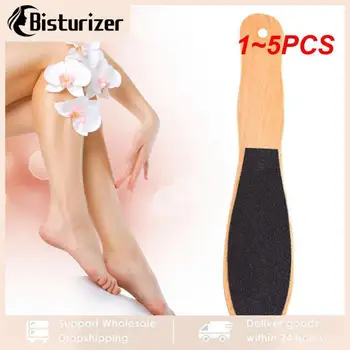 1~5PCS Foot Callus Remover Feet File Portable Двустранен педикюр Пила за крака Шлифоване на твърд препарат за отстраняване на кожата Ексфолиращ педикюр