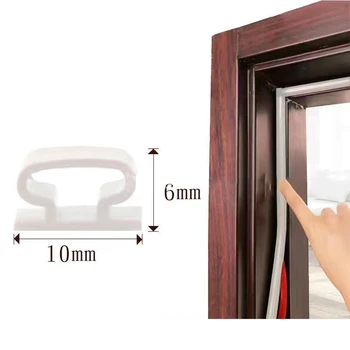 20 фута самозалепваща се уплътнителна лента за прозорци на врати против сблъсък гумена лента гумена звукоизолираща изолация плъзгаща се лента за прозорци
