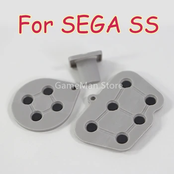  200sets / партида силиконов проводим гумен бутон за Sega Saturn контролер SS проводими подложки