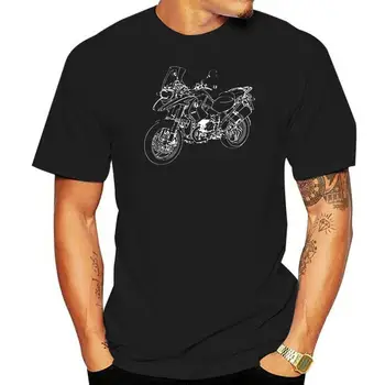 2022 Мода R 1200Gs T Shirt Grafik R1200Gs Motorcyle Rally R 1200 Gs Motorrad Fahrer Tee Shirt 035442