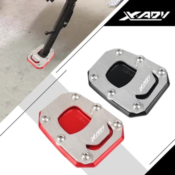 2023 2024 Нов мотоциклет X-ADV Foot Support Extension Plate Side Stand Enlarge Pad за HONDA X ADV XADV 750 XADV750 2021 2022