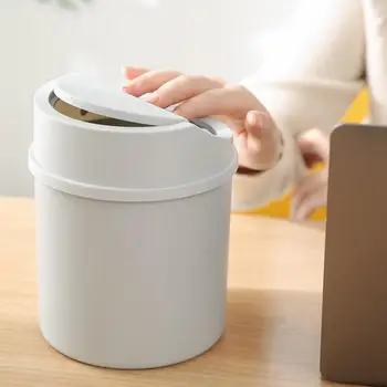 2023 нов Мини малки кошчета за отпадъци Настолна кошче за боклук Начало Таблица Пластмасова кофа за боклук Офис консумативи Кошчета за смет Кутия за барел