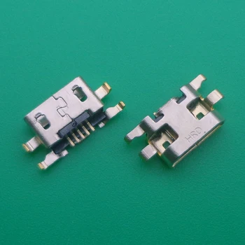  20pcs / партида Микро USB конектор женски жак за зареждане на порта гнездо конектор щепсел 5pin