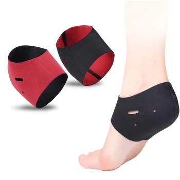 2Pcs Гел за стелка за пета De Silicona Orthotic Plantar Fasciitis Therapy Wrap Heel Foot Pain Arch Support Ankle Brace