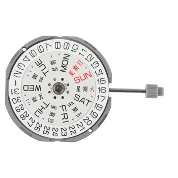 2X 3 ръце дата 3 метален кварцов часовник движение с 065-543 стволови резервни части за Miyota GM02 GM00 движение
