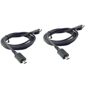 2X За Steelseries Arctis 3 5 7 9 Xpro кабел за слушалки, резервен кабел за звукова карта