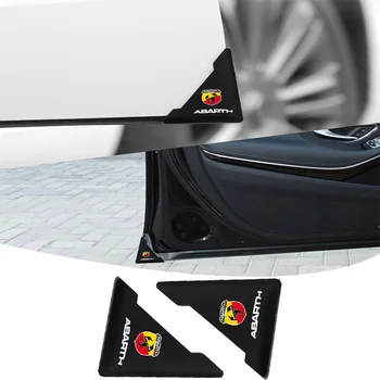 2pcs ъгъл на вратата на автомобила силиконов капак против надраскване и сблъсък За Abarth Fiat Ducato 500 500L 124 Spider Coupe Panda Doblo