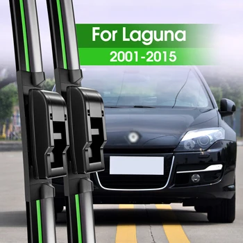 2бр Предни чистачки на предното стъкло за Renault Laguna 2 3 2001-2015 2002 2004 2005 2007 2011 2012 Аксесоари за прозорци на предното стъкло