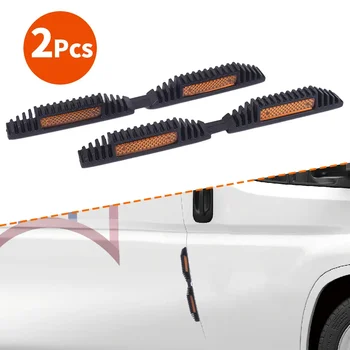 2бр Универсална защита на вратите на автомобила Edge Guard Trim Styling Формоване Анти сблъсък лента Scratch протектор рефлектор аксесоари