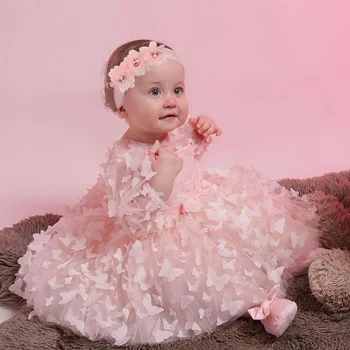 3 6 9 12 18 24 месеца новородено рокля цветя окото модно парти малка принцеса бебе рокля Коледа рожден ден подарък детски дрехи