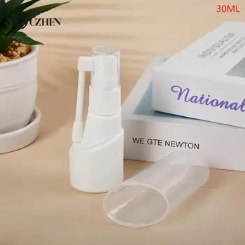 30ml празна пластмасова бутилка за нос Малка ротационна мъгла спрей бутилки нос фармацевтична медицина пулверизатор