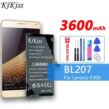 3600mAh BL207 / BL 207 батерия за Lenovo K900 / K-900 / K100 Подмяна на батерията с безплатни инструменти
