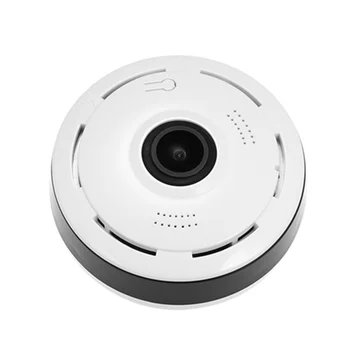360Degree Panorama CCTV камера Wifi 1080P HD безжична VR камера Дистанционно управление Камера за наблюдение P2P EU Plug
