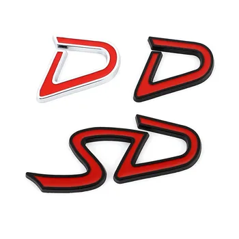 3D метал SD D лого значка емблема кола стикер стикер за BMW MINI мед R55 R56 R60 R61 Clubman F55 F56 F60 Countryman кола-стайлинг