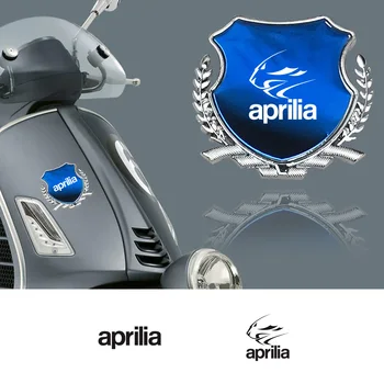3D метален скутер пшенични уши стикер мотоциклетни стикери странична емблема декор за Aprilia Atlantic Sportcity SR MAX125 Tuono SXV450