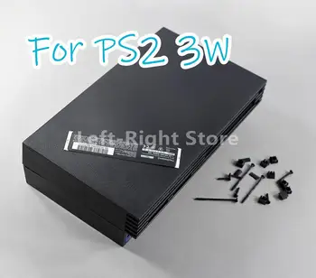 3sets Добро качество корпус корпус случай с пълни части за PS2 за Playstation 2 30000 3W конзола капак