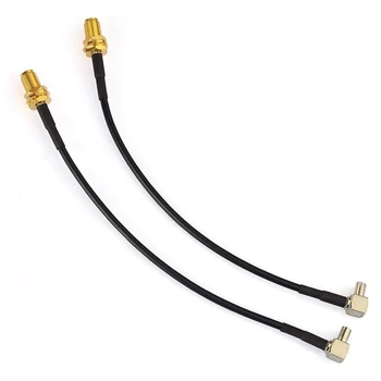 4G антена SMA женски към TS9 мъжки адаптерен кабел 15cm 2PCS за външна антена рутер Huawei E5372 E5577 E5786 E5787