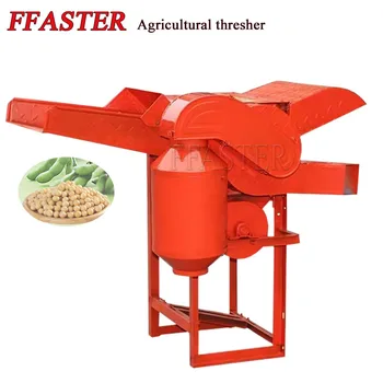 500-800Kg/H Земеделска соево сорго Сусамов ориз вършитба машина Пшеница вършитба