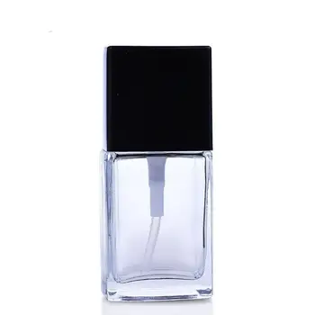 50pcs /lot 30ml преносима празна стъклена бутилка за парфюм, матирано стъкло помпа лосион парфюм бутилка