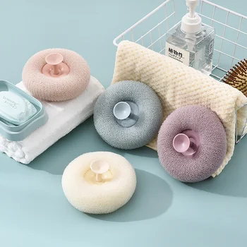 6 цвята кърпа за баня японски скраб вана масаж вана топка с издънка четка баня кърпа баня избършете обратно търкане кал четка за баня гъба