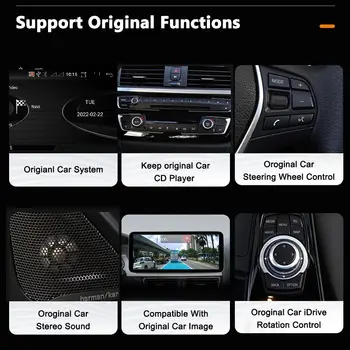 8 ядро Android 13 кола GPS навигационен екран за Audi Q5 2017 - 2019 Carplay Auto мултимедиен плейър WIFI 4G SIM BT СТЕРЕО