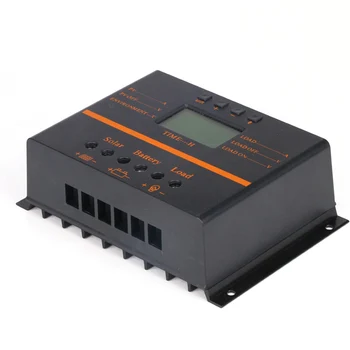 80A AMP MPPT контролер за зареждане на регулатора на слънчевия панел 12V / 24V 2000W / 1000W LCD USB слънчева енергия