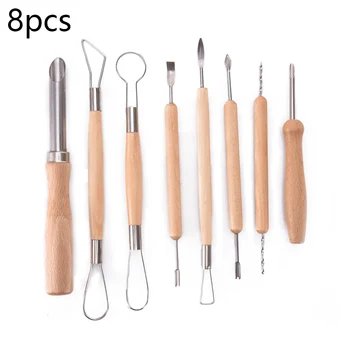 8or4pcs/Lot дървообработващи вдлъбнатини ръчни инструменти DIY инструменти и подробни дърворезба длета нож за основни дърво нарязани нож инструмент