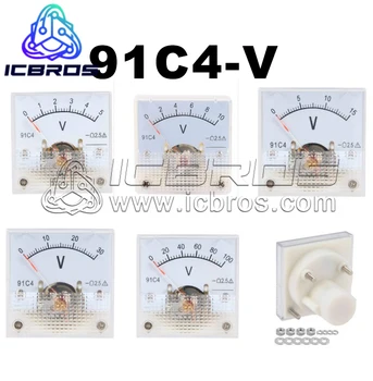 91C4 91C4-V показалец тип DC волтметър 150V 250V 450V 1000V