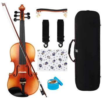 Astonvilla AV-95 цигулка 4/4 цигулка комплект с калъф за съхранение професионален струнен инструмент смърч панел цигулка за изпълнения