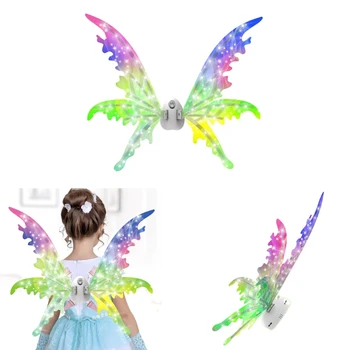 AutoWave FairyWing за момичета Популярни FleaMarket играчка деца крило ангел костюм