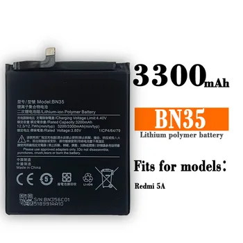 BN35 3300mAh батерия за Xiaomi Redmi 5 Redmi5 Red Mi5 висококачествени батерии за подмяна на телефони