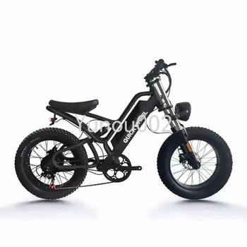 Big Power Fat Tire Electric Mountain E Bike / E Bikes 1000Watts Електрически велосипед / Електрически велосипед с Ce 750W