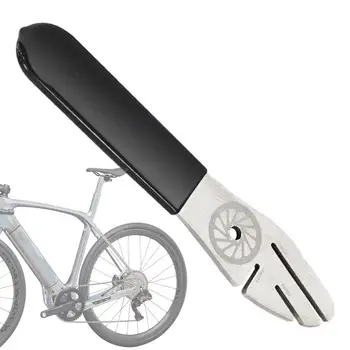 Bike Tool Ротор Truing вилица от неръждаема стомана велосипеди спирачен ключ регулиране инструмент инструмент пукнатина регулатор велосипед диск спирачна накладка