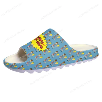Butthead Butt Head Rock N Roll Soft Sole Sllipers Mens Womens Teenager Home Clogs Step In Water Shoes On Shit Персонализиране на сандали